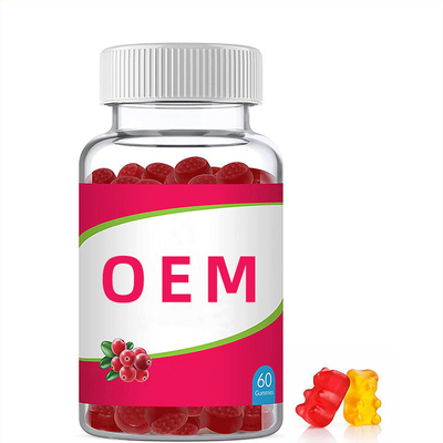 Complément alimentaire Probiotic de canneberge d'appareil urinaire de Gummies de femmes de 100% de canneberge nutritionnelle naturelle de suppléments