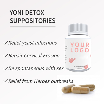 Le suppositoire acide borique des femmes antibactériennes pour Vaginal Health Yoni Pop Pills