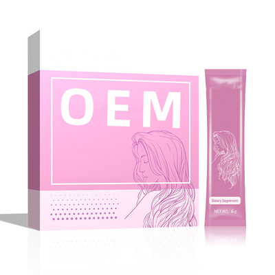 Poudre organique de collagène de beauté nutritionnelle de suppléments de femmes d'OEM d'ODM pour le problème des femmes