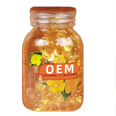 Capsules de gélatine molle à l'huile d'onagre naturelle pour la santé des femmes