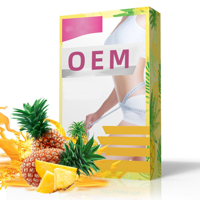 Saveur d'ananas de marque de distributeur de poudre de perte de poids de Detox de suppléments nutritionnels de femmes de soins de santé
