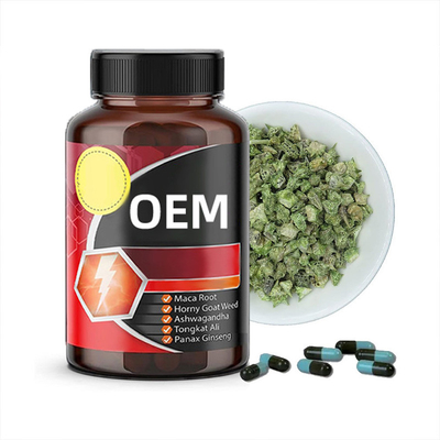 Supplément masculin Tribulus Terrestris Capsules avec étiquette privée