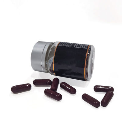 Poudre d'extrait de maca personnalisée Emballage à bulles simples Vert Noir Protège la santé des hommes