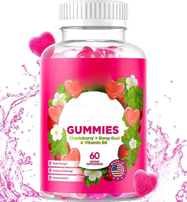 Femmes ballonnements soulagement des crampes menstruelles Produit de santé Femme PMS gomme