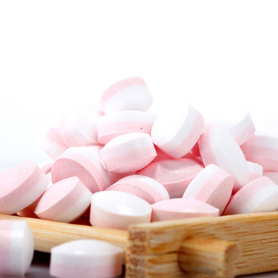 Bonbons à la menthe infusés en vitamines Sans sucre Bonbons à la menthe frais avec des vitamines essentielles