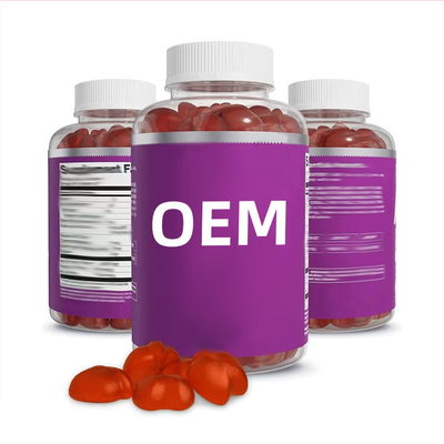 OEM marque privée bonbons à base de vitamines personnalisés Perte de poids vinaigre de cidre de pomme bonbons à base de gomme